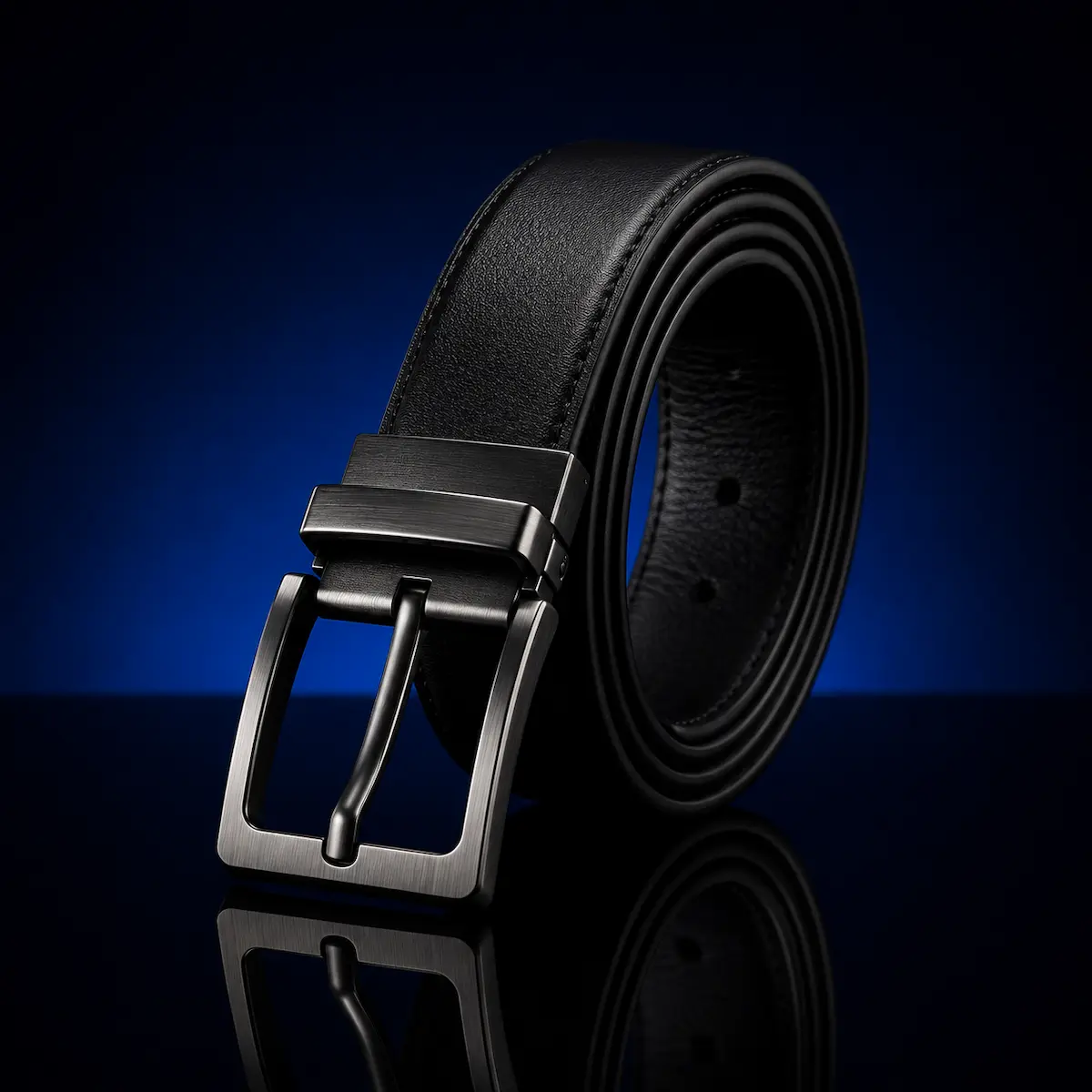 Cinturón Cuero Negro