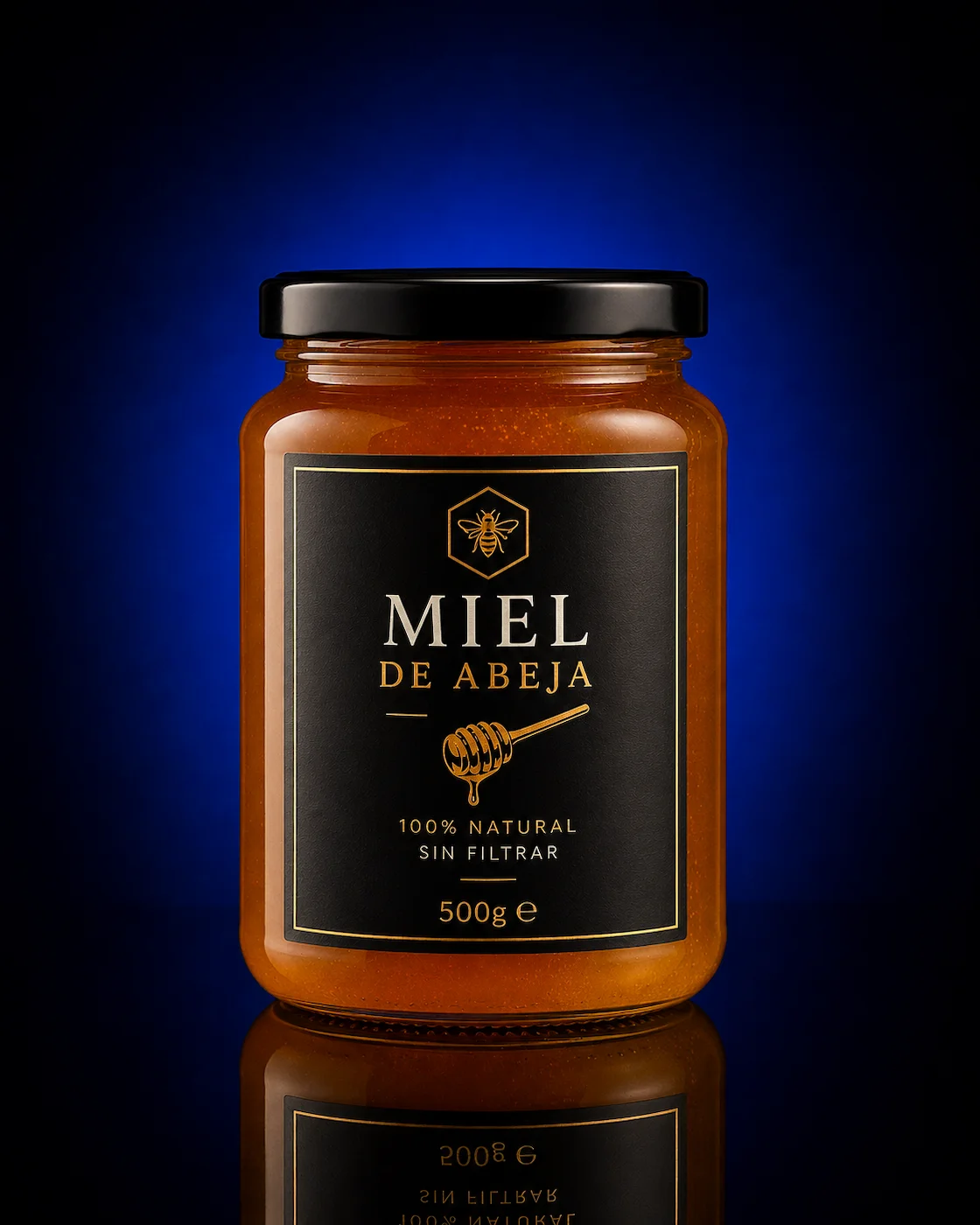 Miel de Abeja Cruda 500g