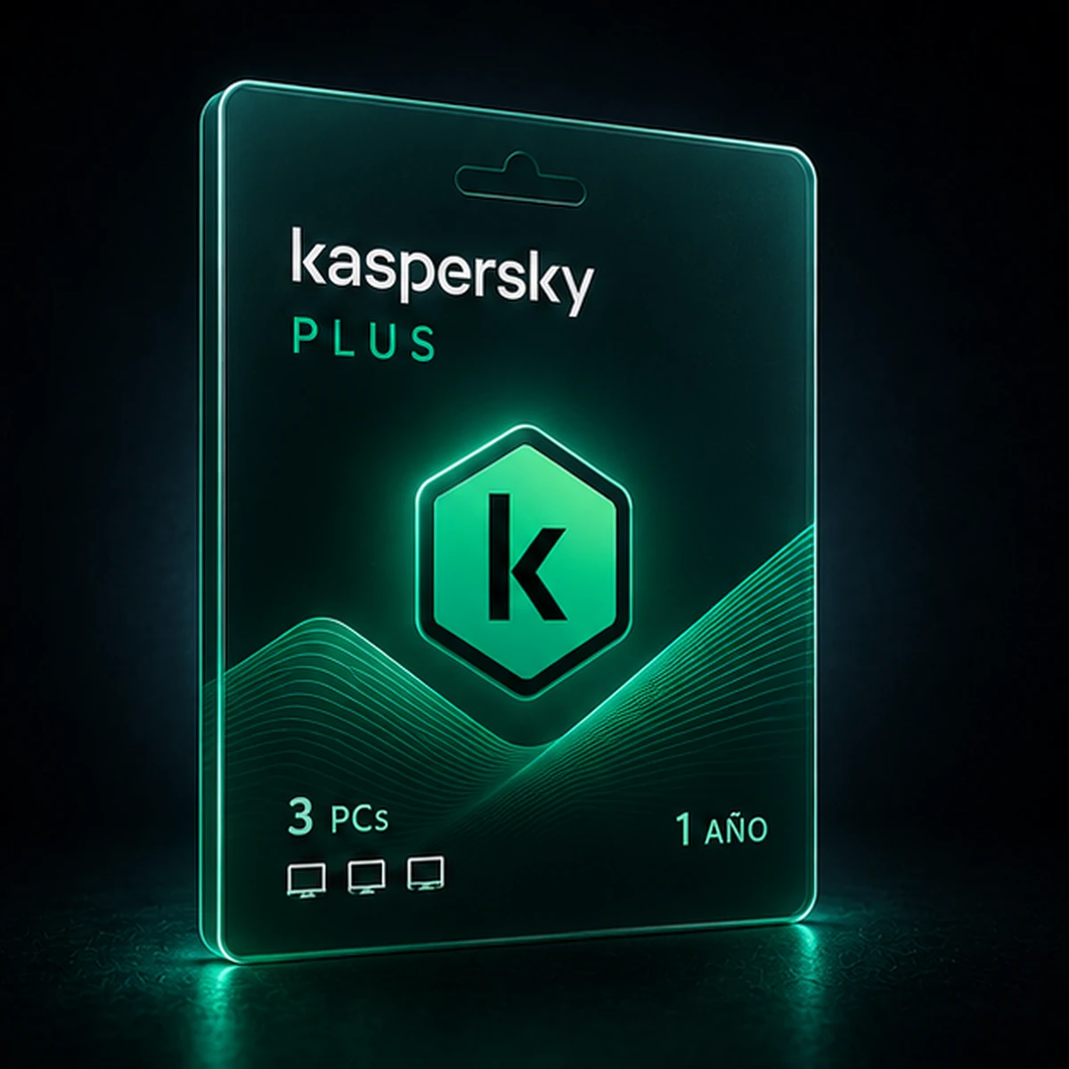 Kaspersky Plus 3 PCs 1 año